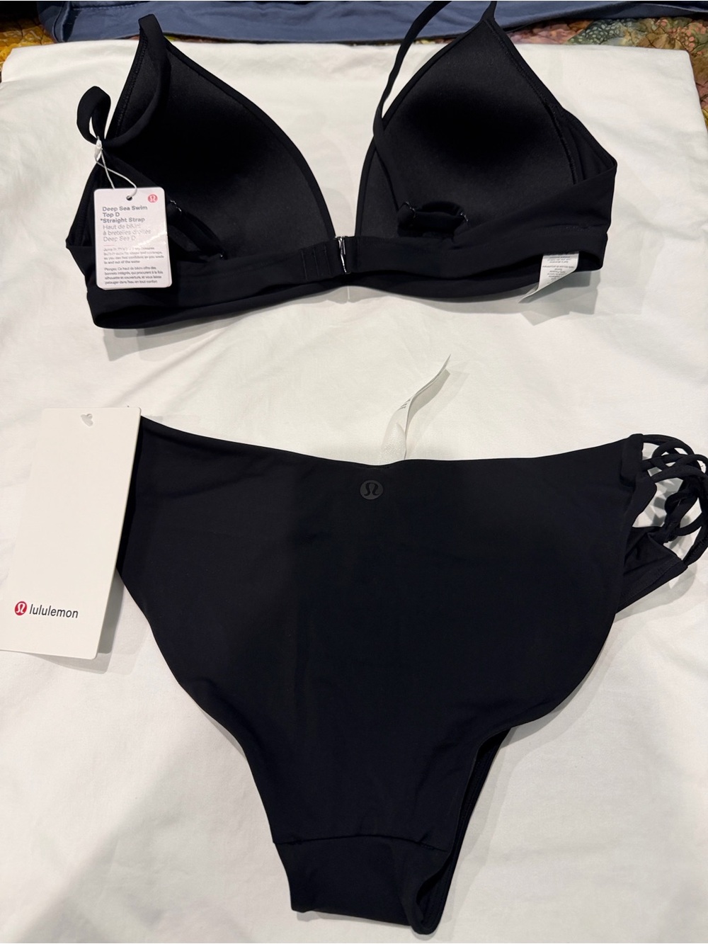 lululemon athletica Black Women's Two-Piece Swim Bikini - Picture 3 of 3